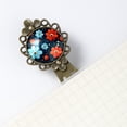 thumbnail image 5 of Coccinella septempunctata Vintage Copper-Colored Lace Bookmarks, Made of Stainless Steel Material, Gifts for Readers and Book Lovers, 5 of 5