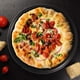 thumbnail image 3 of Bandeja para Pizza de Acero al Carbono, 3 Piezas, Bandeja para Pizza Redonda Antiadherente con Orificios para Uso en el Hogar, Restaurante, Hotel, 9 Pulgadas/11 Pulgadas/12,5 Pulgadas, Negro, 3 of 6