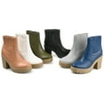 thumbnail image 5 of Journee Collection Womens Riplee Almond Toe Platform Ankle Booties, 5 of 6