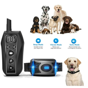 Waterproof Rechargeable 2 dog Training Electric Fence System Pet ...