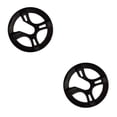thumbnail image 3 of Naiovety Protector Universal de platos y bielas para bicicleta de montaña, piezas de repuesto para bielas y bielas Negro 2Conjunto, 3 of 6
