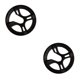 thumbnail image 4 of Eigraketly Protector de platos y bielas para bicicleta de montaña 42T, funda para reparación de ciclismo, accesorios de modificación de Negro 2piezas, 4 of 6