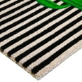 thumbnail image 6 of Northlight Green Cactus Striped Natural Coir Outdoor Doormat 18" x 30", 6 of 6