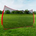 thumbnail image 1 of Warmyou 20x10ft Multisport Protective Screen, Red Nylon Backstop Net with Carry Bag, Suitable for Baseball, Softball, Soccer, Basketball, Lacrosse, 1 of 4