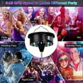 thumbnail image 2 of Rotating Disco Ball Motor Lights with Remote,18 LEDs for 12 16 20 24inch Mirror Ball Rotator(NotIncl, 2 of 5