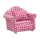 thumbnail image 2 of Tholdsy Sofá individual en miniatura - Sillón individual de aplicación amplia Buen regalo Sillón portátil de poliéster Individual Checker Type3 NO3, 2 of 6