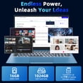thumbnail image 6 of SGIN 15.6in laptop Windows 11 with Intel Core i3, 16GB RAM 1TB ROM Laptop Computer, FHD 1920*1080, Wifi 6, BT 5.2, 6 of 7