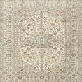thumbnail image 1 of Ahgly Company Indoor Square Traditional Brown Persian Area Rugs, 8' Square, 1 of 6