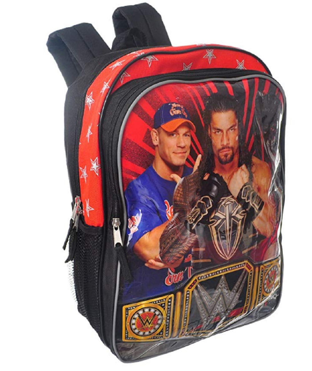 WWE, Accessories, Wwe Wrestling John Cena The Rock School Backpack 6 Euc