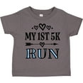 thumbnail image 3 of Inktastic 1st 5K Race Running Fitness Girls Toddler T-Shirt, 3 of 5