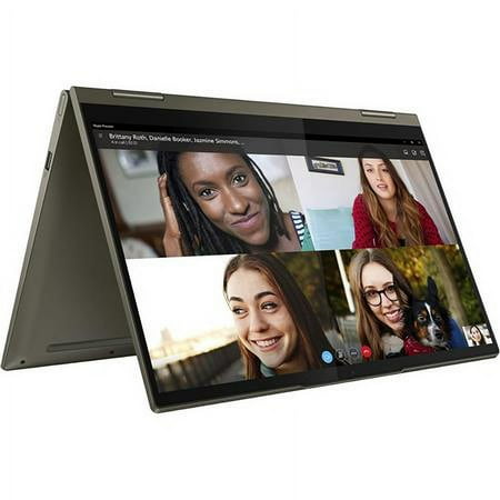 Lenovo - Yoga 7i 2-in-1 14" Touch Screen Laptop - Intel Evo Platform Core i5 - 12GB Memory - 512GB Solid State Drive - Dark Moss