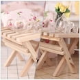 thumbnail image 3 of 3 Pcs Modèles de Table Pliante Miniatures Créatives Mini Table en Bois Mini Déco de Maison, 3 of 5