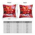 thumbnail image 3 of Rateoe Autumn Maple Leaves Pattern Throw Pillow Cover Premium Pillow Stuffer Sham Square for Decorative Cushion Bed Couch Sofa(Pillow insert not included), 3 of 8