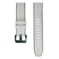 thumbnail image 2 of For Garmin Fenix 6 Silicone + Leather Quick Release Watch Band, 2 of 4