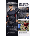 thumbnail image 4 of DARESAY Men’s Dri-Fit Long Sleeve Performance Shirts – 4-Pack Moisture-Wicking Quick-Dry Active Tees, Breathable Workout & Training Tops (Up to 3XL), 4 of 11