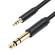thumbnail image 3 of 3.5 Mm 1/8ch A 6.35 1/4 Pulgada Cable Audio 1/2/3m Aux, 3 of 9