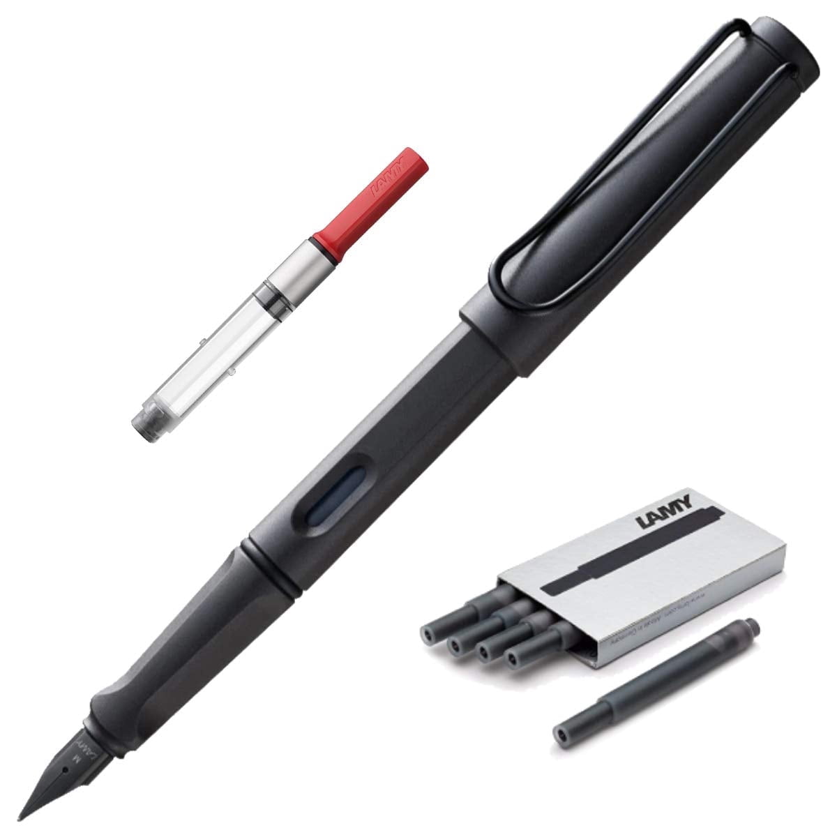 Lamy Safari Füllfederhalter (M) In Umber – Inkl. 5 Schwarze Patronen, Made In Germany