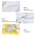 thumbnail image 2 of Yayeee Kitchen Hanging Hand Towels Set of 2 with Loop Bathroom Absorbent Tie Towel, Candy Lemon, 2 of 7