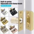 thumbnail image 2 of HLONK 4 Pcs Boules de Porte de Placard Loquet de Remplacement Boule Loquet Quincaillerie de Porte Acier Inoxydable Double Réglable Entraînement Puissant Loquet de Porte pour Portes Intérieures de Garde-Manger, 2 of 8