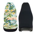thumbnail image 6 of FOR U DESIGNS Toucan Palm Tree Pattern 2 Pcs Automotive Seat Cover Scratch-Resistant Auto Seat Protectors Lightweight Car Accessories Car Front Seats Fit for Sedan Truck SUV, 6 of 7