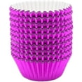 thumbnail image 5 of Mombake Standard Foil Hot Pink Cupcake Liners Muffin Baking Cups for Party and More, 200-Count, 5 of 7