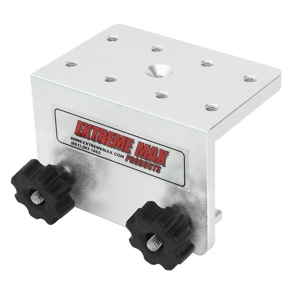 Extreme Max 3005.4402 90° Aluminum Slider Base for Tracker Versatrack Systems