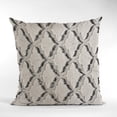 thumbnail image 2 of Plutus Brown Beige Diamond Animal Faux Fur Luxury Throw Pillow - Double sided 12" x 20", 2 of 2
