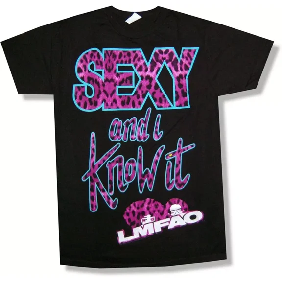 LMFAO Fur Sexy and I Know Tour Band Collection S to 5XL T-shirt MD308