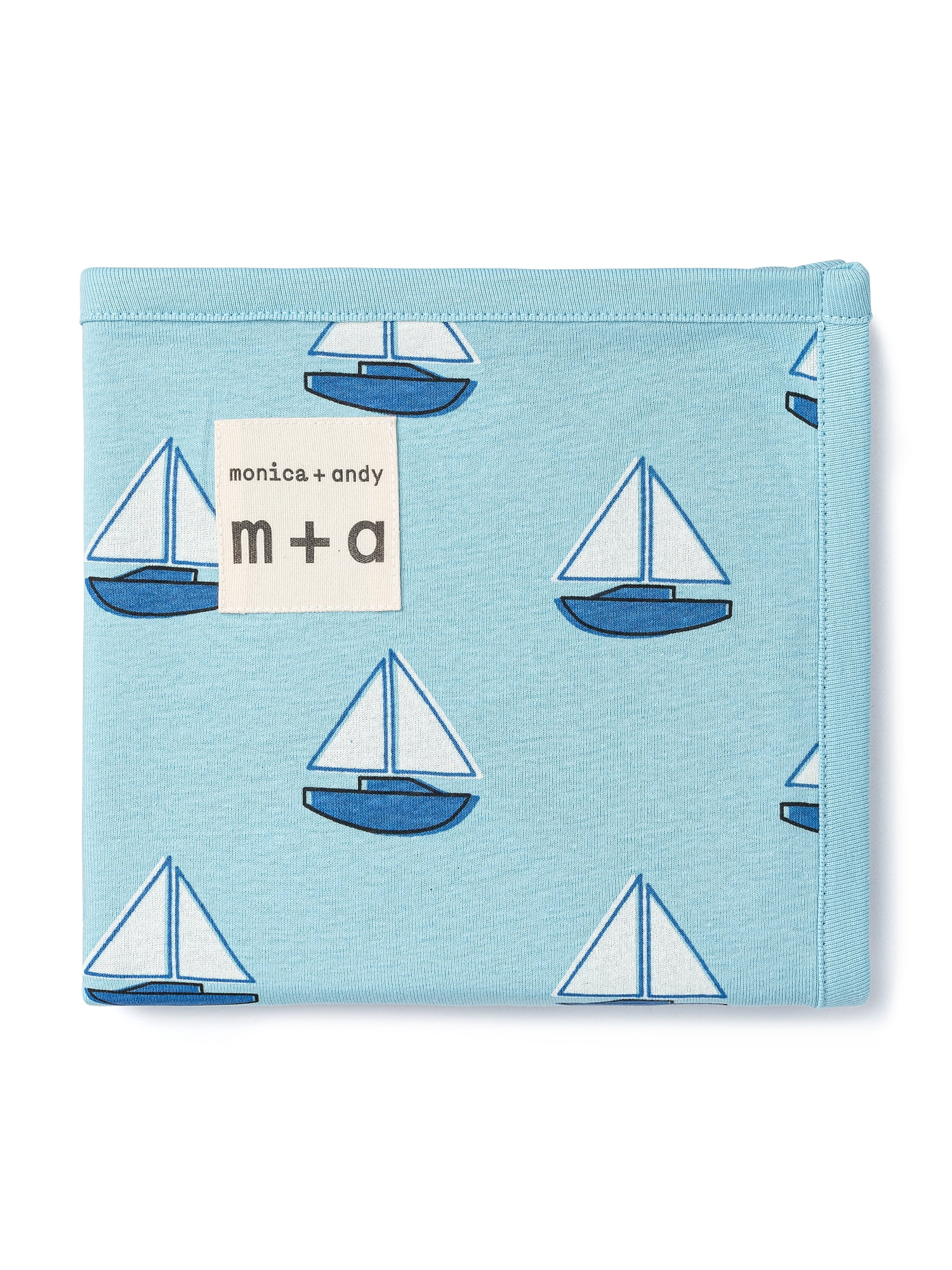 M+A by Monica + Andy Organic Cotton 5-Piece Gift Box Set, Sizes Newborn - 3-6 months