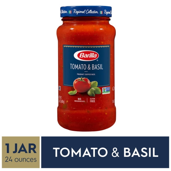 Barilla® Tomato & Basil Pasta Sauce, 24 oz - Walmart.com ...