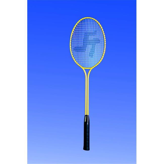 Champion Sports 24 Junior Tempered Steel Coated Badminton Racket with Steel Coated Strings