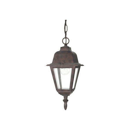 Nuvo Lighting - Briton-One Light Outdoor Hanging Lantern-6 Inches Wide by 9.5