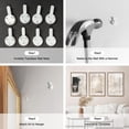 thumbnail image 6 of Modern Abstract Canvas Wall Art, Set of 3 Framed Art Prints, Black and White Large Wall Painting, 16x24inch Neutral Minimalist Wall Decor for Living Room, Bedroom, Dining Room, Office, Bathroom, 6 of 6