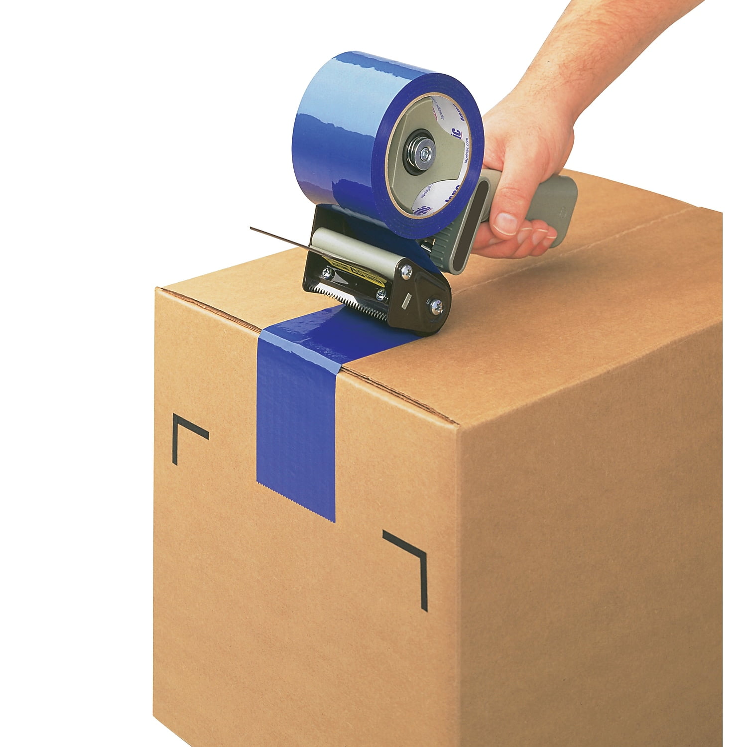 Tape Logic® Carton-Sealing Tape, 3" Core, 2" x 110 Yd, Blue, Pack Of 18