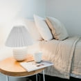 thumbnail image 4 of HEALEEP Lamp Cover 1Pc Cloth Pleated Lampshade for E27 Lamp Holder, 4 of 7