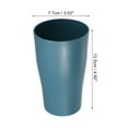 thumbnail image 2 of Unique Bargains 2pcs Bathroom Toothbrush Tumblers PP Cup for Bathroom Kitchen Color Blue Green 4.92''x3.03'', 2 of 6