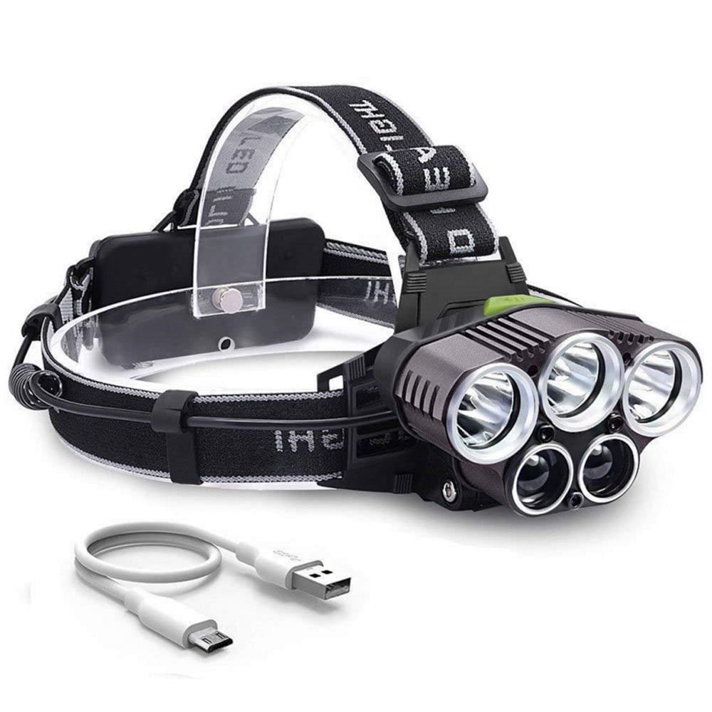 Details about   T6 LED Flashlight 18650 Torch Work Light Headlamp Headlight Fishing Lamp 