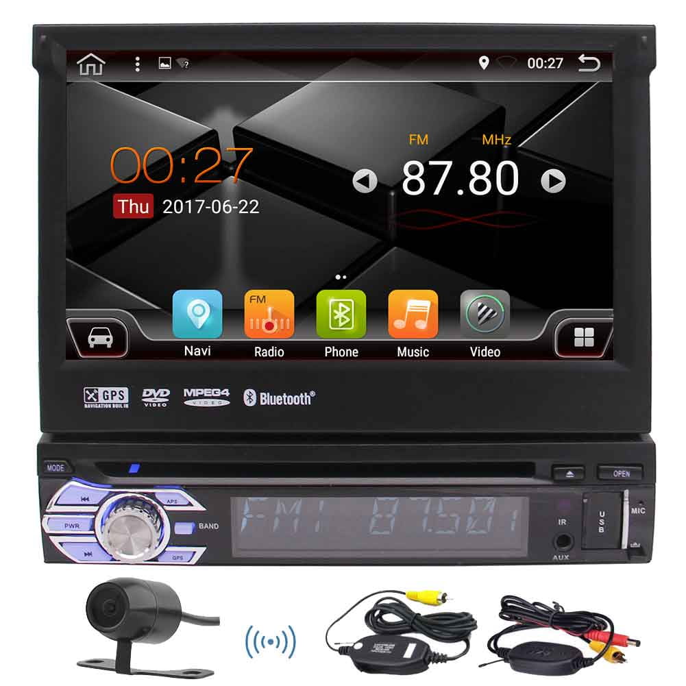 2GB Android 6.0 OS Bluetooth 7Inch Car Stereo Headunit Receiver, Built