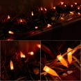 thumbnail image 2 of LED Battery Operated Christmas Lights Mini String Lights, Waterproof Tree Lights with 8 Lighting Modes,Indoor Outdoor Patio Garden Party Wedding Christmas (Orange, 50 count), 2 of 7