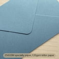 thumbnail image 4 of Premium Velvet-Touch Stationery Set with Unique Design Colors - Best Paper and Elegant 4x6 Envelopes (24 Writing Sheets + 12 Envelopes) for Love Letters and Party Invitations, 4 of 7