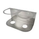 thumbnail image 1 of Soporte para botellas de spray de pared, organizador resistente de acero inoxidable para 2 hoyos, 1 of 9