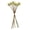 Milky White, variant on 6 Bundles Fake Pompon Mums Artificial Flower Faux Mini Chrysanth Ball with Stem for Vase Filler Home Wedding Party Centerpiece Flower Arrangements