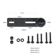 thumbnail image 4 of Bike Mount Black Fork Stem Base with Ball for Head for Ball Mount Adapter, 4 of 7