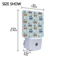 thumbnail image 4 of Yayeee LED Plug in Night Light for The Home with Auto Dusk to Dawn Light Sensors, 2 Pack, Colorful Trains, 4 of 6