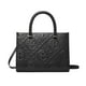 thumbnail image 1 of Bolsa Tory Burch Embossed Square Tote Black, 1 of 6