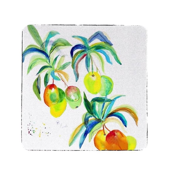 Betsy Drake CT1104 Mangos Coaster - Set of 4