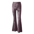thumbnail image 5 of Womens Wide Leg Sweatpants Women Cargo Pants with Pockets Wide Leg Pants Woman Capri Pants for Women Plus Size Casual Work Pants Women High Waisted Cargo Pants Women Coffee S, 5 of 7