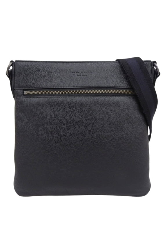 Pre-Owned COACH Leather Crossbody Shoulder Bag for Men, Black, 72101