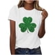 thumbnail image 1 of Mujeres Manga Corta de Verano Tops Impreso Sudadera Casual, Cuello Redondo Blusa Ligera para la Primavera Y el Verano, 1 of 4