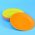 thumbnail image 6 of HOMEMAXS Assorted Color Paper Plates for Cake Holding Eco Friendly Disposable Party Supplies 9 Inches, 6 of 8